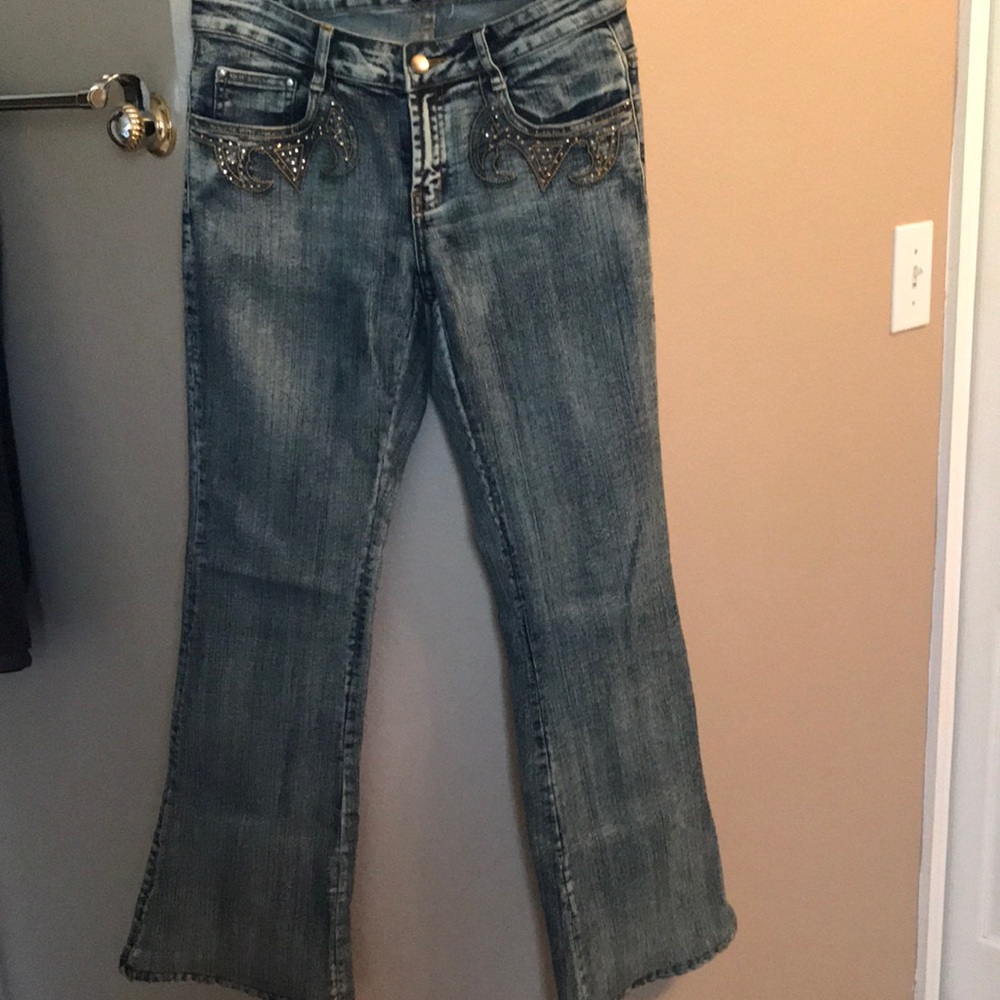 Cache beaded Jeans - Picture 2 of 5
